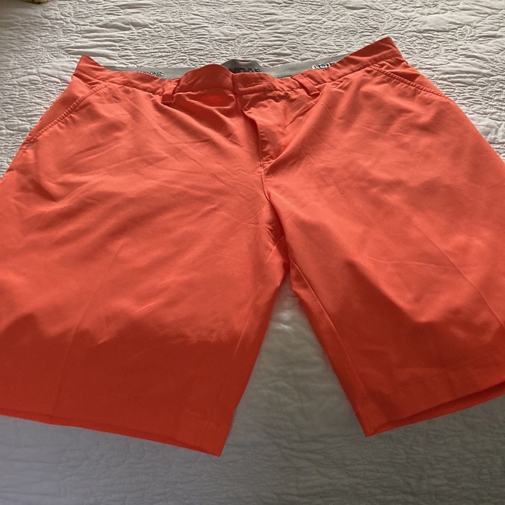 Adidas men’s golf shorts, size 38